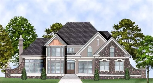 image of four bedroom house plan 7984